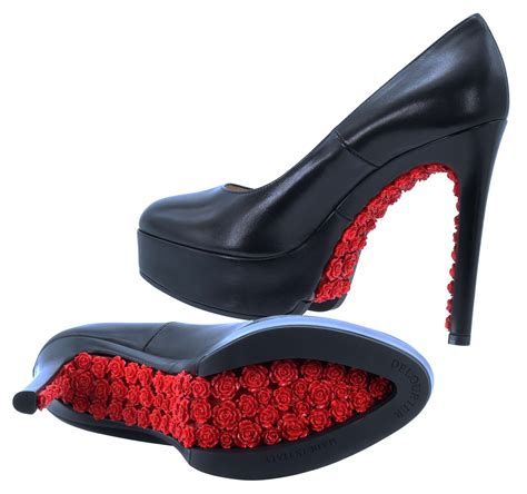 red bottom shoes price range.